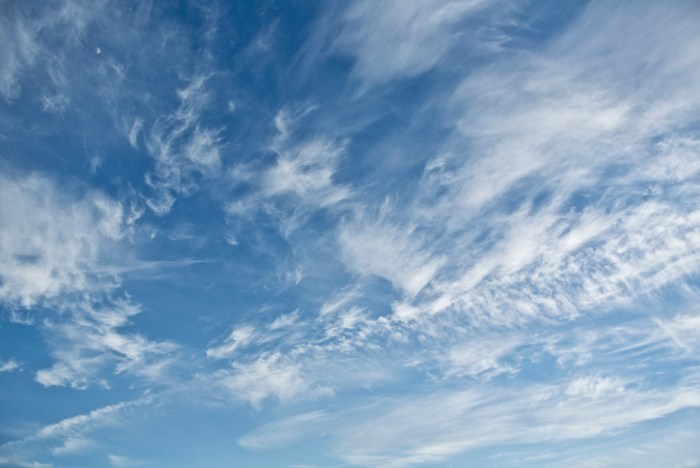Blue Sky With Cloud Free Stock Photo - Public Domain Pictures